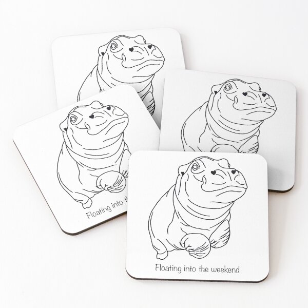 Item preview, Weekend hippo designed and sold by DgtlArtbyChels.