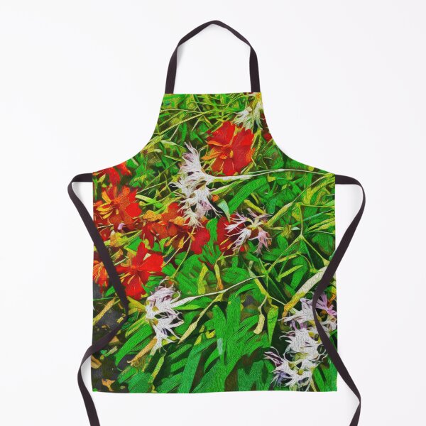 Item preview, RED AND WHITE ON GREEN designed and sold by ArtbyRolleen.