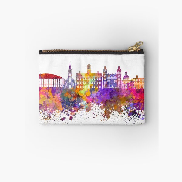 Item preview, Athens - OH skyline in watercolor background designed and sold by paulrommer.