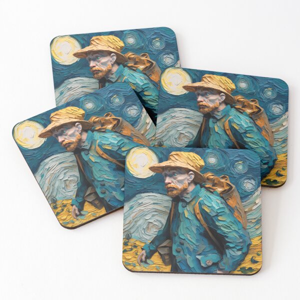 Item preview, Backpacking Van gogh  designed and sold by tdigitalvangogh.