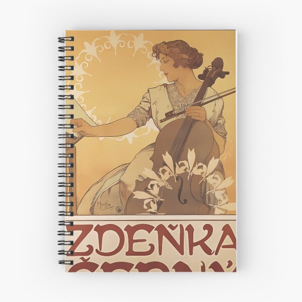 Item preview, Alphonse Mucha, Zdenka Cerny designed and sold by NouveauEra.
