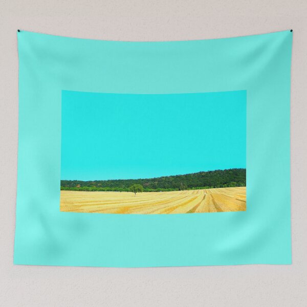 Item preview, View from Chiaravalle Abbey at agricultural fields designed and sold by Kristina Drozd.