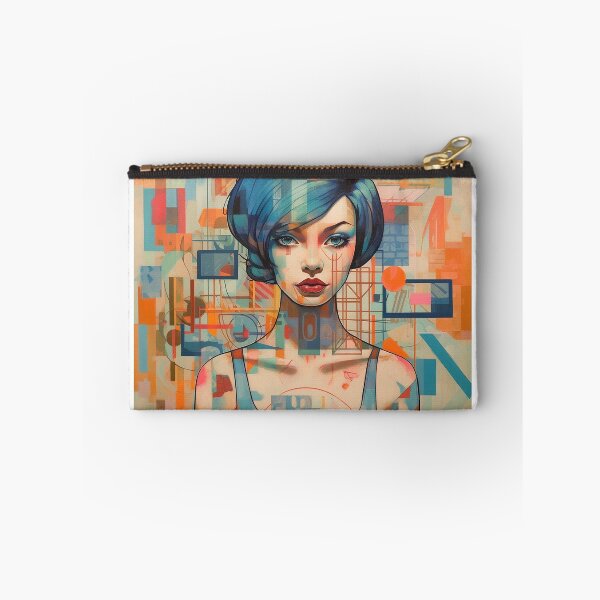 Item preview, Blue Hair Rockabilly girl designed and sold by Inkaput.