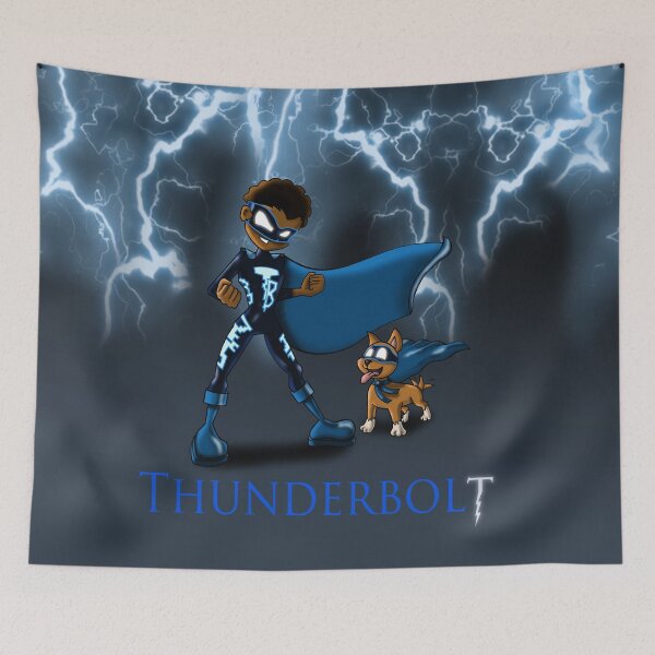 Item preview, African American Boy Superhero  designed and sold by treasured-gift.
