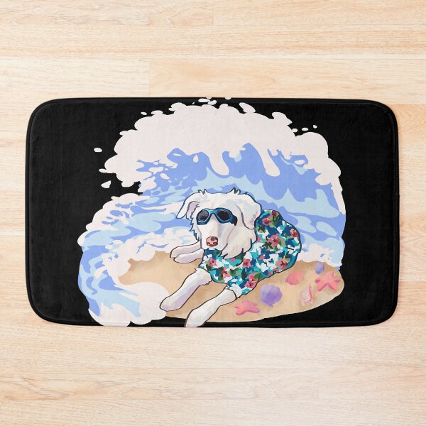Item preview, BEACH PUP Australian Shepherd double merle designed and sold by thibodeauxsund.