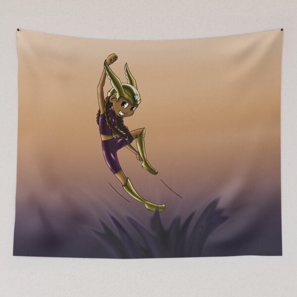 Item preview, African American Girl Superhero designed and sold by treasured-gift.