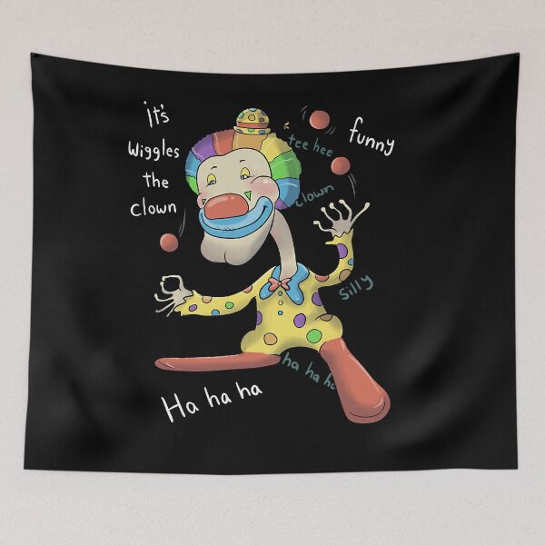 Item preview, Wiggles the Clown designed and sold by thibodeauxsund.