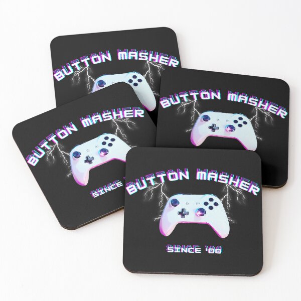 Item preview, Button Masher '00 designed and sold by Witch-n-Warlock.