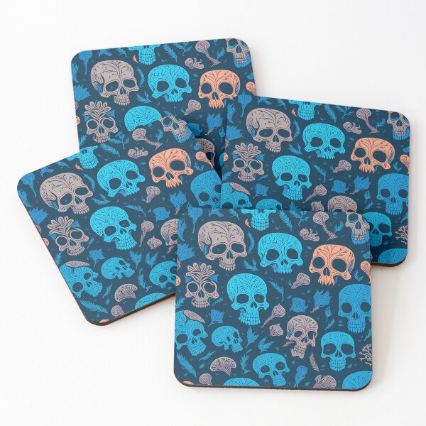 Item preview, Seamless Skulls designed and sold by IdeallArts.