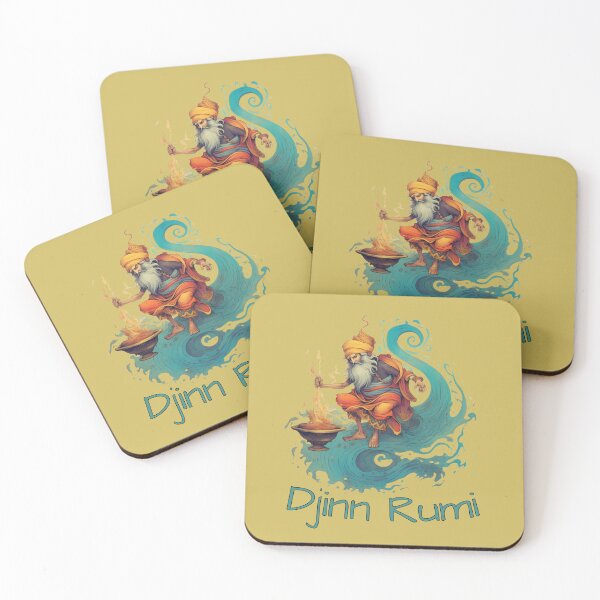 Item preview, Djinn Rumi designed and sold by lunarhalomedia.