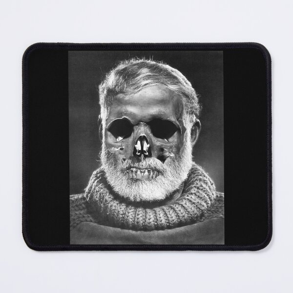Item preview, Ernest Skull Hemingway designed and sold by LowCounFossils.