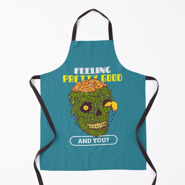 Item preview, FEELING GOOD, AND YOU Grotesque Skull designed and sold by LowCounFossils.