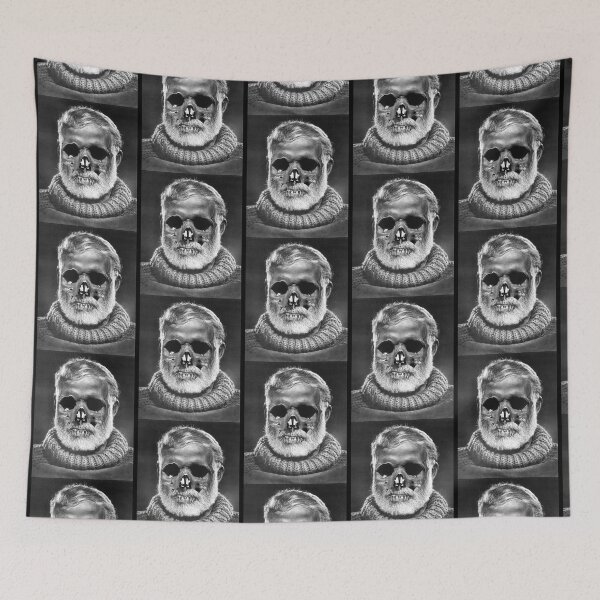 Item preview, Ernest Skull Hemingway designed and sold by LowCounFossils.