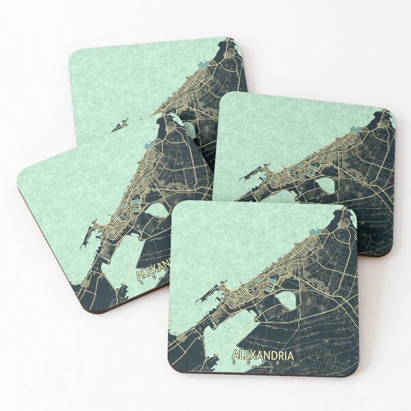 Item preview, Alexandria City Map of Egypt - Summer designed and sold by deMAP.