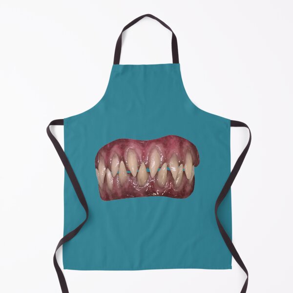 Item preview, Funny Sharp Yellow Monster Teeth designed and sold by LowCounFossils.