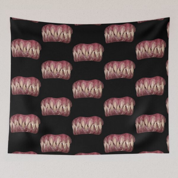 Item preview, Funny Sharp Yellow Monster Teeth designed and sold by LowCounFossils.