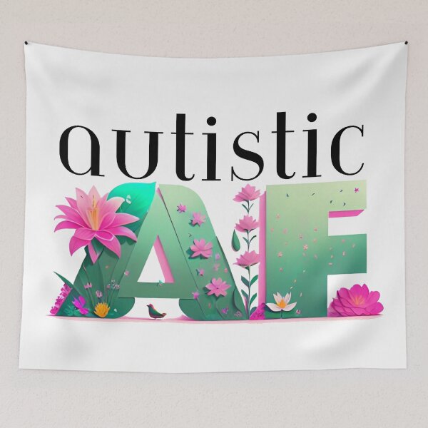 Item preview, Autistic AF designed and sold by GS-Imagery.