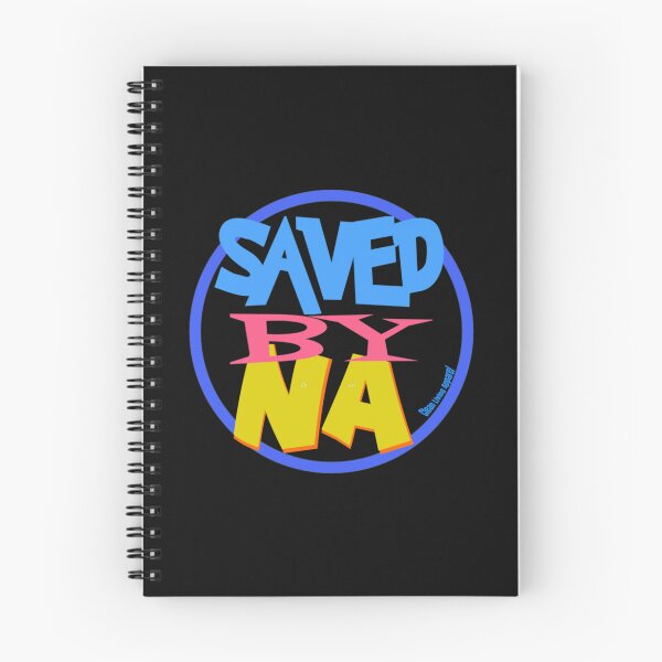 Item preview, Narcotics Anonymous Saved By NA 80s 90s Logo Gifts  designed and sold by CounsellorCron.