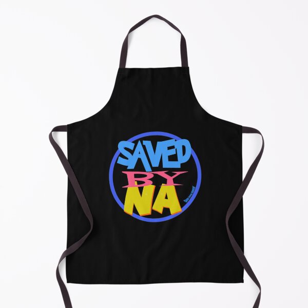 Item preview, Narcotics Anonymous Saved By NA 80s 90s Logo Gifts designed and sold by CounsellorCron.
