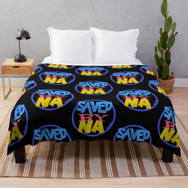 Item preview, Narcotics Anonymous Saved By NA 80s 90s Logo Gifts designed and sold by CounsellorCron.