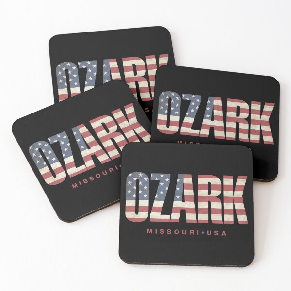 Item preview, Ozark Missouri Vintage American Flag Design designed and sold by Futurebeachbum.