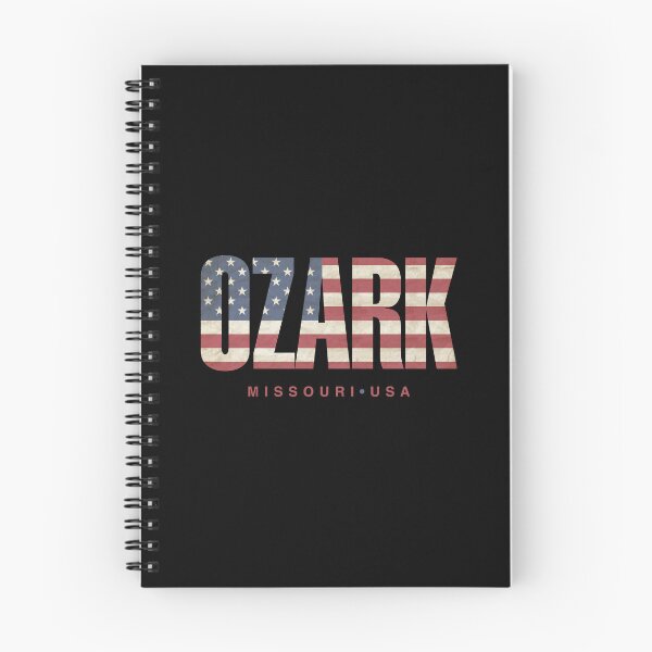 Item preview, Ozark Missouri Vintage American Flag Design designed and sold by Futurebeachbum.