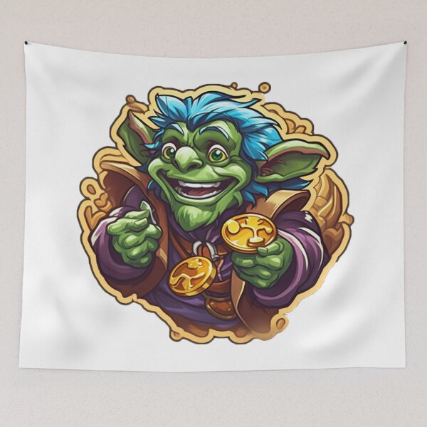 Item preview, Goblin merchants designed and sold by Stickermagician.