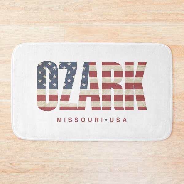 Item preview, Ozark Missouri Vintage American Flag Design designed and sold by Futurebeachbum.