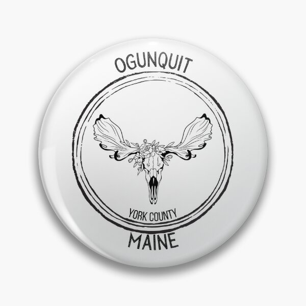 Item preview, Ogunquit Maine Moose Skull designed and sold by Ashley Gagnon.