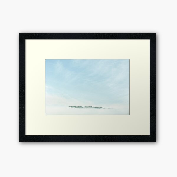 Edlandsfjellet Framed Art Print