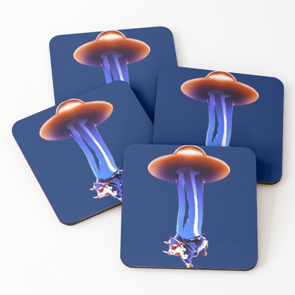 Item preview, Anime Cows in Space Alien Invasion designed and sold by Bloomin'  Arty Families.