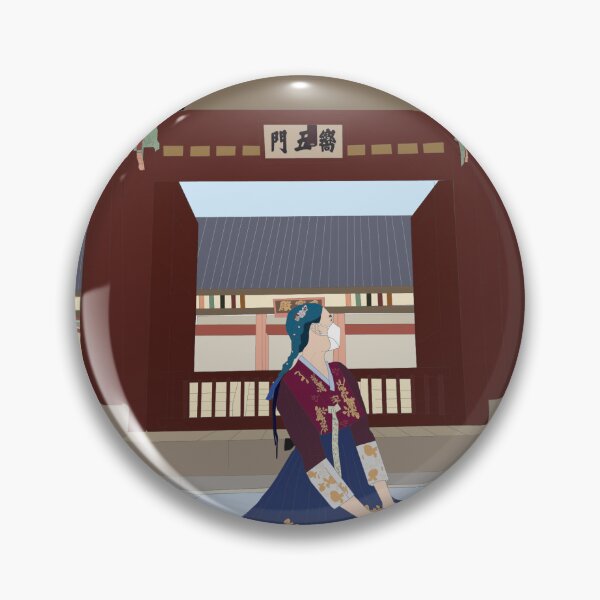 Item preview, Korean Hanbok and Gyeonbokgung Palace designed and sold by lintube.