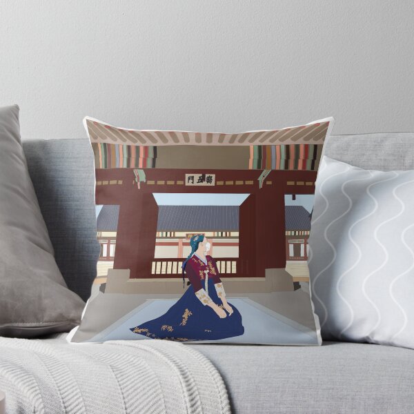 Item preview, Korean Hanbok and Gyeonbokgung Palace designed and sold by lintube.