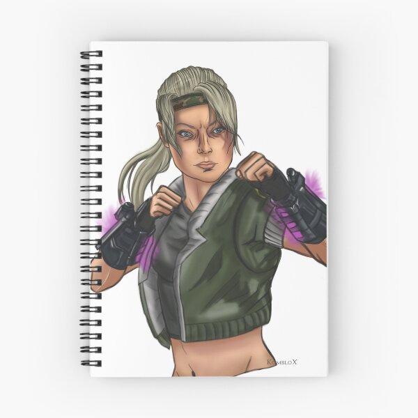 Item preview, Sonya Blade MKSM sticker (No Background) designed and sold by KombloXArts.