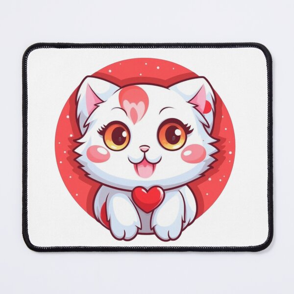 Item preview, Cute Cat Valentines Day Stickers  designed and sold by SuccessSK.