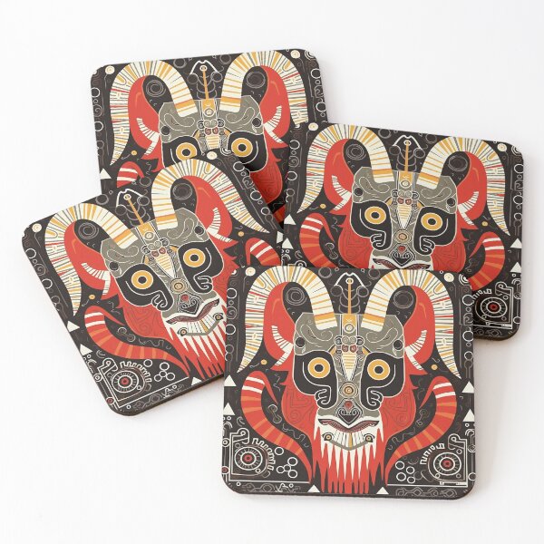 Item preview, Satanic Goat Red Baphomet  designed and sold by QhapaqStore.