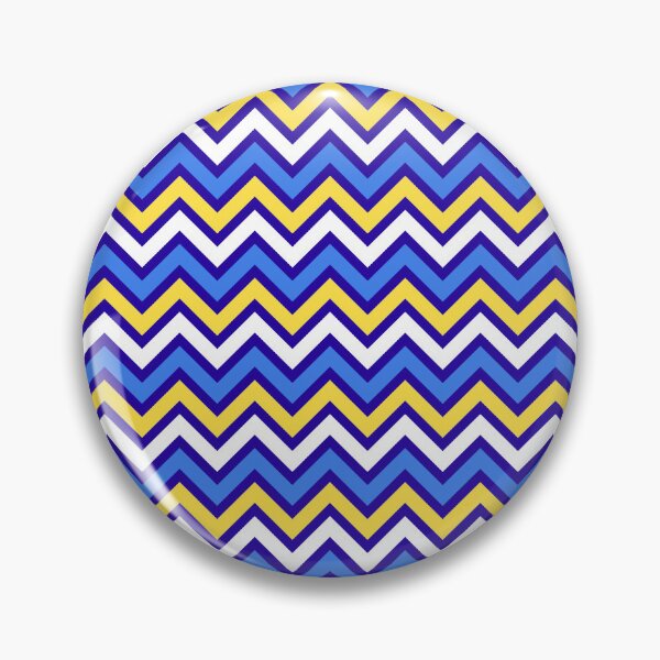Artikelvorschau, Blau-gelbes Chevron-Muster entworfen und verkauft von Aetherier.