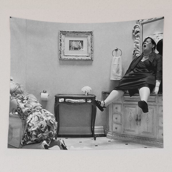 Item preview, Bridesmaids Funny Bathroom designed and sold by CameronAulya.