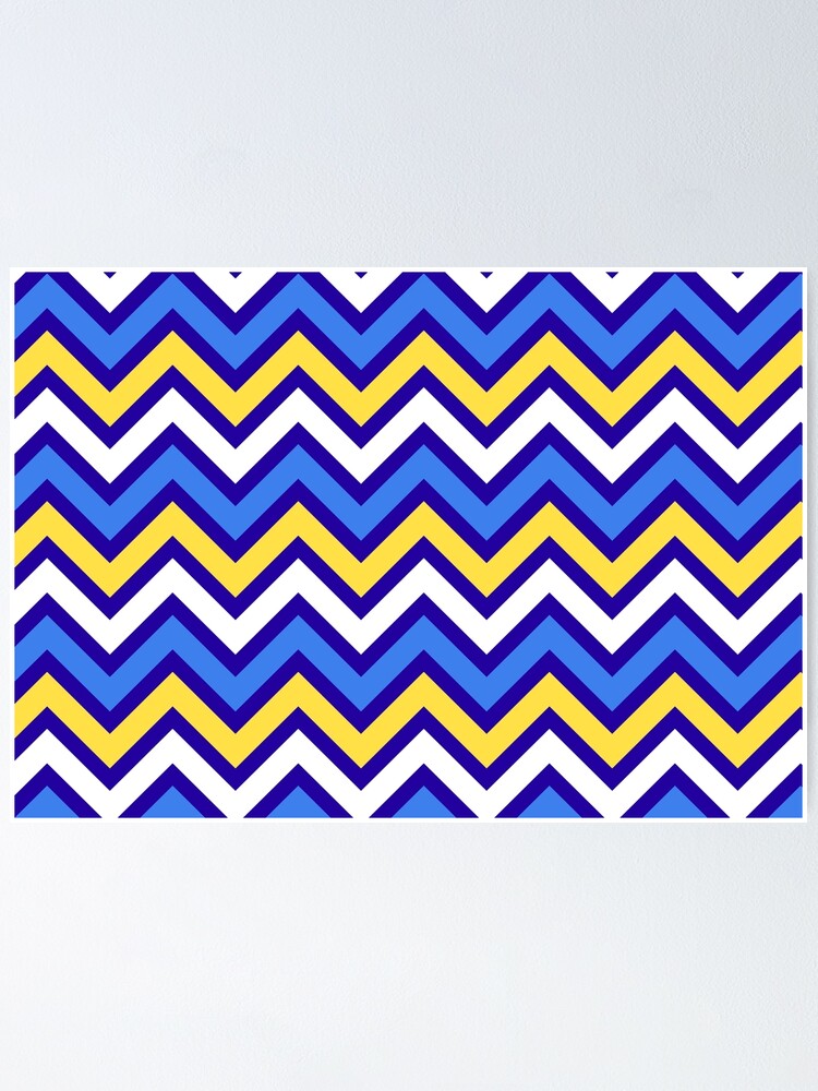 yellow chevron pattern