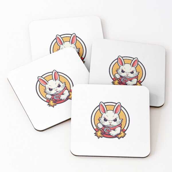 Item preview, Roundhouse Rabbit: The Hare with a High Kick designed and sold by GrymTees.