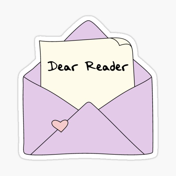 Item preview, Dear Reader  designed and sold by Fabrica.