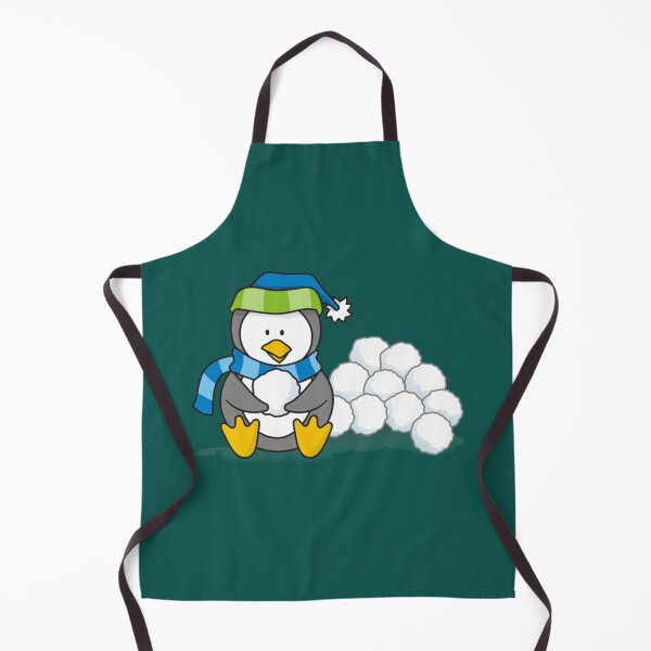 Item preview, Little Penguin Sitting with Snow Balls designed and sold by SantinoWillms.