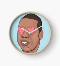 Jay-Z in Love card Clock