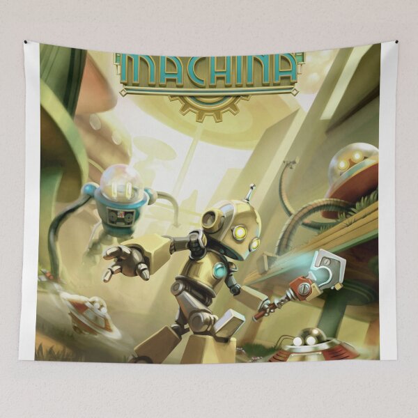 Item preview, Retro Machina Poster designed and sold by rasmoberreg.