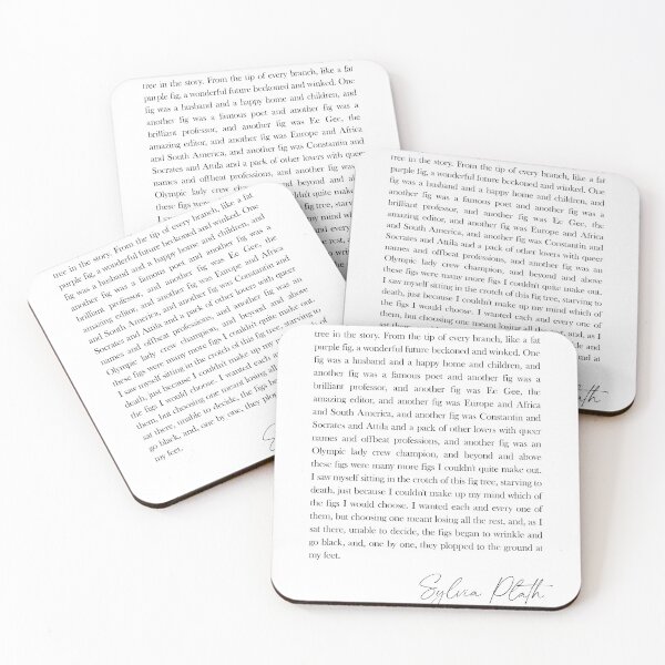 Item preview, The Bell Jar - Sylvia Plath Quote - Literature - Typography Print 1 designed and sold by Studio Grafiikka.