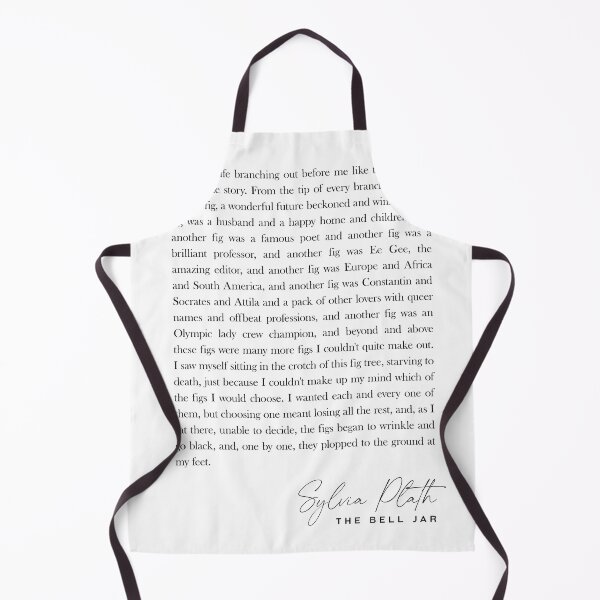 Item preview, The Bell Jar - Sylvia Plath Quote - Literature - Typography Print 1 designed and sold by Studio Grafiikka.