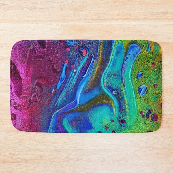 Item preview, Abstract Colorful Liquid Metal  designed and sold by calibrit.