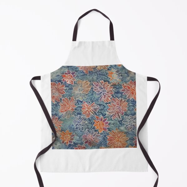 Item preview, Batik print tropical flowers  designed and sold by SriGem.