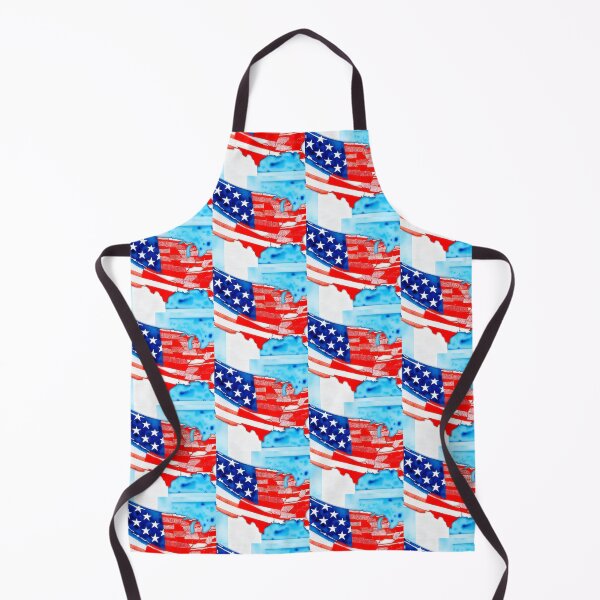 Item preview, Artistic American Flag USA Map designed and sold by Broncory.