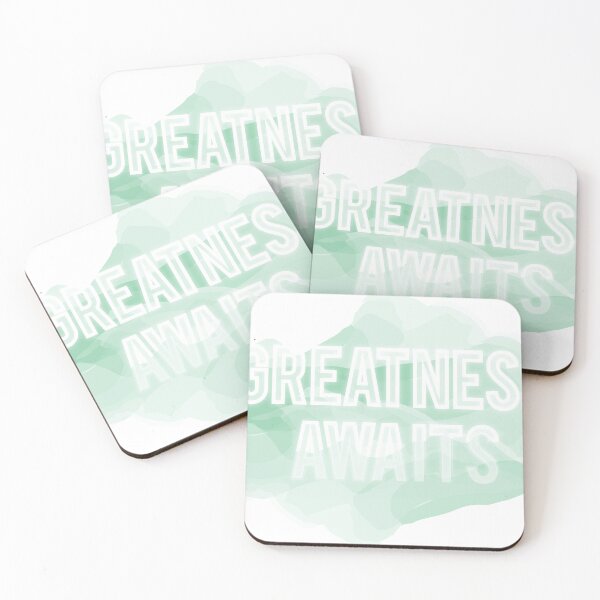 Item preview, Greatness Awaits Green designed and sold by Suplexington.